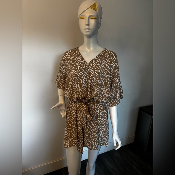 Animal Print Romper - Picture 5 of 13
